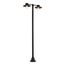 ST LUCE SL9542.705.02 Светильник напольный ST-Luce темно-серый/прозрачный E27 2*60W