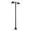 ST LUCE SL9542.705.02 Светильник напольный ST-Luce темно-серый/прозрачный E27 2*60W, изображение 2