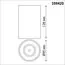 NOVOTECH 359420 OVER NT24 000 белый Светильник накладной влагозащищённый IP54 LED 15W 170-265V 3000К 1350Лм RECTE, изображение 2