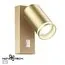NOVOTECH 370894 OVER NT22 250 матовое золото Светильник накладной настенный IP20 GU10 9W 220V ULAR, изображение 5