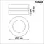 NOVOTECH 359409 OVER NT24 000 белый Светильник накладной/встраиваемый IP20 LED 5W 220V 3000K 240Лм GRODA, изображение 2