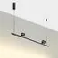 NOVOTECH 359309 OVER NT24 000 черный Светильник подвесной диммируемый (сенсер) IP20 LED 14W+14W 4000K 220-240V FERMO, изображение 7