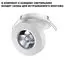 NOVOTECH 359409 OVER NT24 000 белый Светильник накладной/встраиваемый IP20 LED 5W 220V 3000K 240Лм GRODA, изображение 5