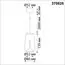 NOVOTECH 370826 OVER NT22 243 черный Светильник накладной, провод 2м IP20 GU10 9W 220V TULIP, изображение 2