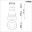 NOVOTECH 370856 OVER NT22 247 белый Светильник накладной IP20 GU10 9W 220V SOBIT, изображение 2