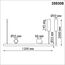 NOVOTECH 359308 OVER NT24 000 белый Светильник подвесной диммируемый (сенсер) IP20 LED 14W+14W 4000K 220-240V FERMO, изображение 2