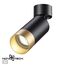 NOVOTECH 370871 OVER NT22 252 черный/золото Светильник накладной IP20 GU10 9W 220V SLIM, изображение 4