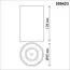 NOVOTECH 359423 OVER NT24 000 черный Светильник накладной влагозащищённый IP54 LED 15W 170-265V 4000К 1350Лм RECTE, изображение 2