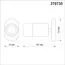 NOVOTECH 370735 OVER NT21 254 черный Светильник накладной IP20 GU10 9W 235V FLAX, изображение 2