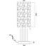 Fluorite FL1046-9F Торшер Basis, изображение 8