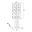 Fluorite FL1045-9F Торшер Basis, изображение 7