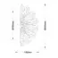 Fluorite FL1157-1WB Бра Sorpresa, изображение 3