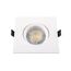 Denkirs DK3021-WH Встраиваемый светильник, IP 20, 10 Вт, GU5.3, LED, белый, пластик, изображение 3