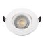 Denkirs DK3020-WH Встраиваемый светильник, IP 20, 10 Вт, GU5.3, LED, белый, пластик, изображение 4