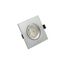 Denkirs DK3021-CM Встраиваемый светильник, IP 20, 10 Вт, GU5.3, LED, серый, пластик, изображение 2