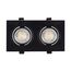 Denkirs DK3022-BK Встраиваемый светильник, IP 20, 10 Вт, GU5.3, LED, черный, пластик, изображение 2