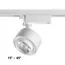 NOVOTECH 358943 PORT NT22 106 белый Светильник трековый однофазный трехжильный IP20 LED 4000К 15W 220V EDDY