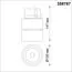 NOVOTECH 358787 PORT NT21 149 черный Трехфазный трековый светодиодный светильник IP20 LED 25W 4000K 2200Лм 100-265V GRODA, изображение 2