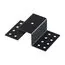 NOVOTECH 135113 PORT NT20 137 черный Крепление для встраиваемого монтажа трехфазного шинопровода IP20