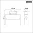 NOVOTECH 358666 PORT NT21 117 белый Светильник трековый однофазный трехжильный IP33 LED 4000K 13W 110-265V EOS, изображение 2