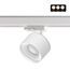 NOVOTECH 358976 PORT NT22 145 белый Трехфазный трековый светильник с переключ. цв. температуры IP20 LED 3000К\4000К\6000К 12W вниз + 3W вверх 110-265V GIRO