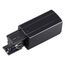 NOVOTECH 135047 PORT NT19 137 черный Соединитель-токопровод-левый для трехфазного шинопровода IP20 220V
