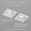 Denkirs DK3071-WH Встраиваемый светильник, IP 20, 10 Вт, GU5.3, LED, белый/белый, пластик, изображение 4