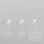 Denkirs DK3061-WH+BK Встраиваемый светильник, IP 20, 10 Вт, GU5.3, LED, белый/черный, пластик, изображение 3