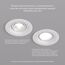 Denkirs DK3029-WH Встраиваемый светильник, IP 20, 10 Вт, GU5.3, LED, белый, пластик, изображение 4