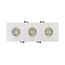 Denkirs DK3023-WH Встраиваемый светильник, IP 20, 10 Вт, GU5.3, LED, белый, пластик
