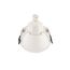 Denkirs DK3026-WB Встраиваемый светильник, IP 20, 10 Вт, GU5.3, LED, белый/черный, пластик, изображение 4