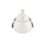 Denkirs DK3026-WG Встраиваемый светильник, IP 20, 10 Вт, GU5.3, LED, белый/золотой, пластик, изображение 4
