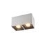Denkirs DK3035-WB Светильник накладной IP 20, 10 Вт, GU5.3, LED, белый/черный, пластик
