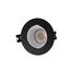Denkirs DK3061-BK+WH Встраиваемый светильник, IP 20, 10 Вт, GU5.3, LED, черный/белый, пластик