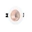 Denkirs DK3061-WBR Встраиваемый светильник, IP 20, 10 Вт, GU5.3, LED, белый/бронзовый, пластик