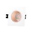 Denkirs DK3071-WBR Встраиваемый светильник, IP 20, 10 Вт, GU5.3, LED, белый/бронзовый, пластик