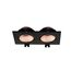 Denkirs DK3072-BBR Встраиваемый светильник, IP 20, 10 Вт, GU5.3, LED, черный/бронзовый, пластик, изображение 2