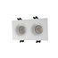 Denkirs DK3072-WH Встраиваемый светильник, IP 20, 10 Вт, GU5.3, LED, белый/белый, пластик