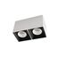 Denkirs DK3085-WB+WH Светильник накладной IP 20, 10 Вт, GU5.3, LED, бело-черный/белый, пластик