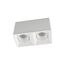 Denkirs DK3085-WH Светильник накладной IP 20, 10 Вт, GU5.3, LED, белый/белый, пластик