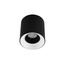 Denkirs DK3090-BW+BK Светильник накладной IP 20, 10 Вт, GU5.3, LED, черно-белый/черный, пластик