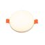 Denkirs DK4604-WW Встраиваемый светильник, IP 20, 18 Вт, LED 3000, белый, пластик