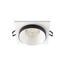 Denkirs DK2402-BK Встраиваемый светильник, IP 20, 50 Вт, GU10, черный, алюминий
