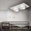 Denkirs DK3122-WH Встраиваемый светильник, IP20, до 15 Вт, LED, GU5,3, белый, пластик, изображение 3