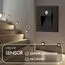 Denkirs DK1020-BK Светильник встраиваемый в стену c датчиком движения, IP 20, LED 3000, 1 Вт, черный, пластик, изображение 2