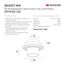 Denkirs DK3057-WH Встраиваемый светильник под шпатлевку, IP20, до 15 Вт, LED, GU5,3, белый, пластик, изображение 7