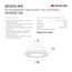 Denkirs DK3055-WH Встраиваемый светильник, IP 20, 10 Вт, GU5.3, LED, белый, пластик, изображение 8