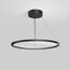 Denkirs DK6616-BK Подвесной горизонтальный светильник Veil со светодиодом H900 d600 220V 48W 3000-6000K IP20 черный алюминий, изображение 2