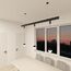 Denkirs DK8056-BK Подвесной светильник SMART MOON 12W DIM 3000K-6000K, черный, алюминий, акрил, изображение 4
