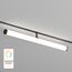 Denkirs DK8065-BK Рассеивающий матовый светильник SMART RAY 12W DIM 3000K-6000K, черный, акрил, алюминий